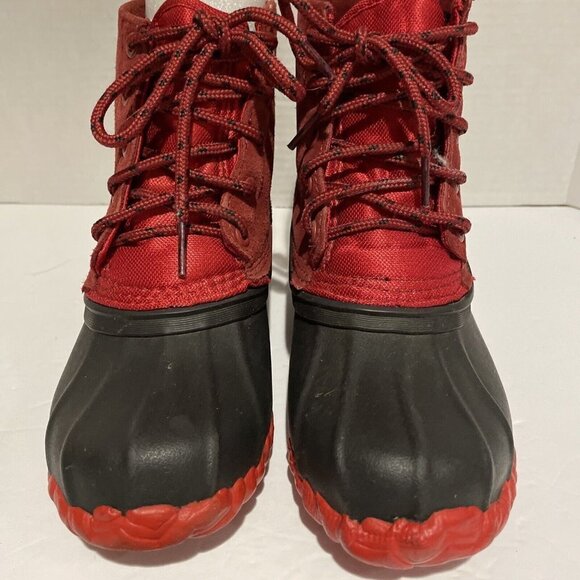 Boston Accent Winter Womens Weather Proof Boots Conway Lace Suede Lace Up 7M - Picture 4 of 12